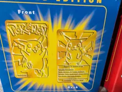 Set Of 6 Pokemon 23K Gold Plated Trading Card 1999 Limited Edition Original - Image 4