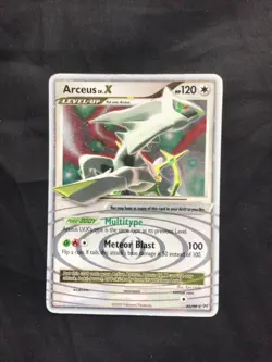 Pokemon Cards: Arceus Rare Holo: Arceus Lv. X 95/99 - Image 1