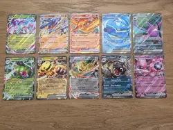 Pokemon TCG Destined Rivals EX LOT of 10 Cards - Image 1