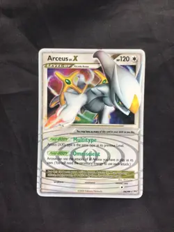 Pokemon Cards: Arceus Rare Holo: Arceus Lv. X 94/99 - Image 1