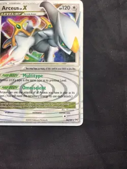 Pokemon Cards: Arceus Rare Holo: Arceus Lv. X 94/99 - Image 5