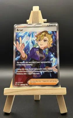 Pokemon TCG Briar 163/142 Stellar Crown Card NM/MT Condition - Image 1