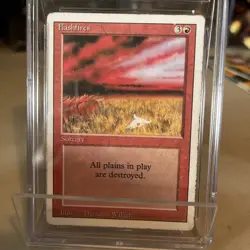 MTG Unlimited Edition Flashfires CGC 3.5 Very Good+ 1993 - Graded Magic Card - Image 2