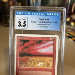 MTG Unlimited Edition Flashfires CGC 3.5 Very Good+ 1993 - Graded Magic Card - Image 3