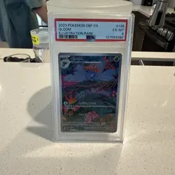 Pokemon TCG Obsidian Flames Gloom 198/197 Holo Illustration Rare Card PSA 6 - Image 2