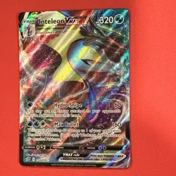 Inteleon VMAX 050/192 - Rebel Clash - Ultra Rare Holo Pokemon Card Near Mint - Image 1