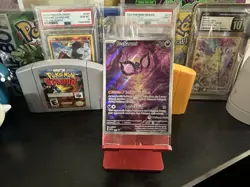 Pokemon Center Shrouded Fable Pecharunt SVP 129 Stamped Promo Card Sealed - Image 1