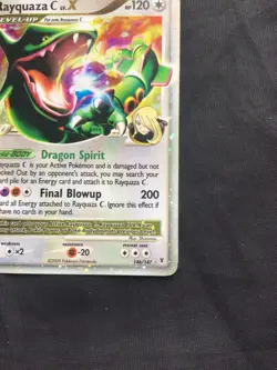 Pokemon Cards: Supreme Victors Rare Holo: Rayquaza Lv. X 146/147 - Image 5