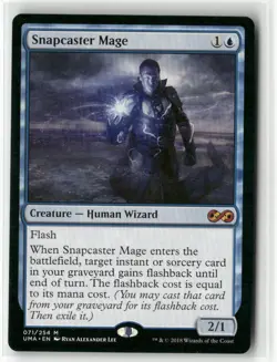 Magic the Gathering Snapcaster Mage Ultimate Masters Mythic #071/254 - Image 1