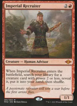 MTG MODERN HORIZONS 2 IMPERIAL RECRUITER MYTHIC RARE - Image 1