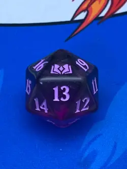 Oversized Wilds of Eldraine D20 Spindown Dice - Life Tracker Die - Image 1