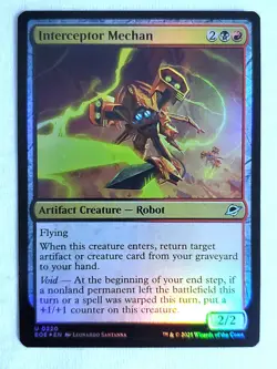 Interceptor Mechan #220 Edge of Eternities Foil Magic the Gathering - Image 1