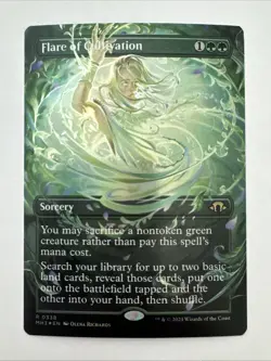 Flare of Cultivation (Borderless) Modern Horizons 3 Foil - Image 1