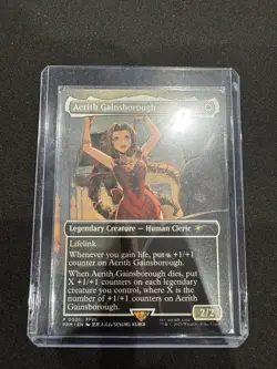 Aerith Gainsborough (Borderless) Final Fantasy Regular RC Promo - Image 1