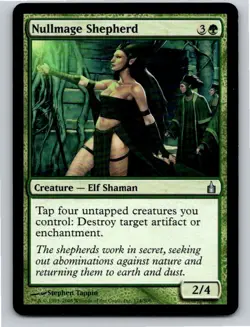 Magic the Gathering Nullmage Shepherd Ravnica: City of Guilds MTG Free Shipping! - Image 1
