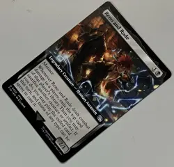 MTG Final Fantasy Reno and Rude Legendary Creature UNCOMMON REGULAR #0450 - Image 3