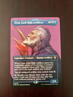 Urza, Lord High Artificer (Borderless) Commander Masters Regular - Image 1
