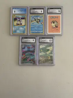 🔥Pokemon Graded Lot CGC 9-10 Wartortle + 2 Sealed Shiny Treasure EX Packs 🔥 - Image 2