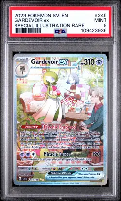 2023 POKEMON SVI EN-SCARLET & VIOLET #245 GARDEVOIR EX PSA 9 - Image 1