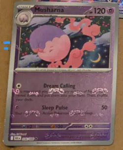 Pokemon Musharna 039/086 Master Ball Black Bolt - Image 1