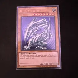 Yugioh! Blue-Eyes White Dragon OP28-EN001 OTS Tournament Pack 28 Unlimited NM - Image 1