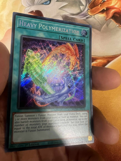 Heavy Polymerization MP24-EN150 Prismatic MISPRINT Wrong Secret Near Mint Yugioh - Image 1