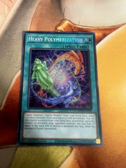 Heavy Polymerization MP24-EN150 Prismatic MISPRINT Wrong Secret Near Mint Yugioh - Image 2