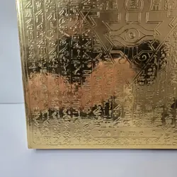 Yu-Gi-Oh! TCG Master Collection Volume 1 Gold Empty Display Binder Case - Image 4