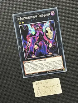 Yugioh - The Phantom Knights Of Cursed Javelin - LEHD-ENC32 Common - 1st Ed - NM - Image 3