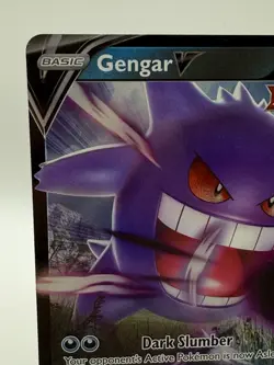 Gengar V ULTRA RARE card 156/264 Sword & Shield Fusion Strike 2021 Pokemon TCG - Image 2