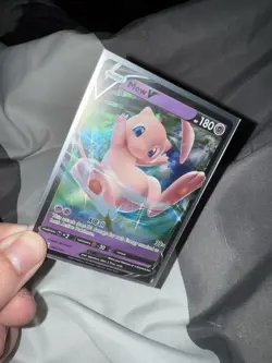 Pokemon Mew V Full Art Holo TCG Card Great Condition Near Mint - Image 1