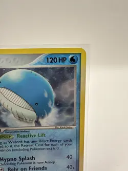 Pokemon Wailord Holo 14/92 ex Legend Maker 2006 Pokemon Card LP 💫SWIRL!💫 - Image 3