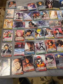 Weiss Schwarz Card Lot With Holos 200+ Cards - Image 5