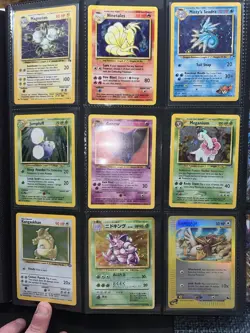 Entire Binder Pokemon Card Collection Lot Holos Full Arts Hits Charizard Vintage - Image 3