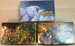 MTG Empty Booster Boxes Coldsnap Lorwyn Morningtide No Cards Lot - Image 1