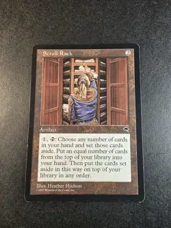 Scroll Rack Magic The Gathering MTG Tempest 1997 - Image 1