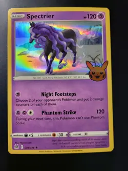 2023 Pokemon Spectrier Trick Or Trade FOIL Card 81/196 - Image 1