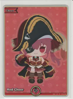 Red Cheer Special Yell Hololive Card hY03-002 SY - Image 1