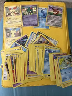Mid Era Pokemon Card Lot 200 Cards - Image 1