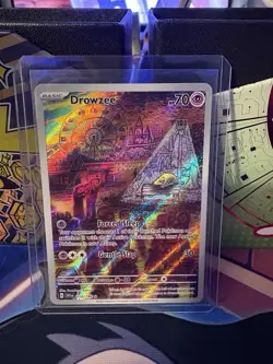 Pokemon Drowzee TCG Card 210/198 IR Scarlet & Violet Base Set 2023 NM-MT - Image 1