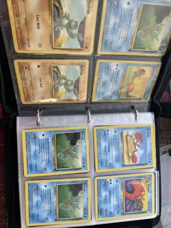 Classic Pokemon Binder Card Lot . All Cards As Is From Nm To Good Condition - Image 2