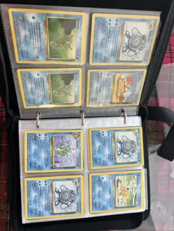 Classic Pokemon Binder Card Lot . All Cards As Is From Nm To Good Condition - Image 3