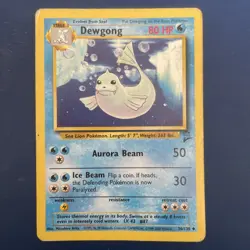 1999 Dewgong 36/130 Base Set 2 Pokemon Card TCG - Image 1