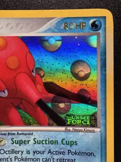 Misprint Octillery 10/115 EX Unseen Forces Pokemon Card Reverse Holo Near Mint - Image 4
