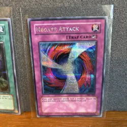 Yu-Gi-Oh! The Sacred Cards - Riryoku & Negate Attack TSC-002 TSC-003 - Image 3