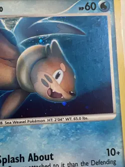 MP- Buizel DP13 Holo Diamond and Pearl Promos AUTHENTIC Pokemon Card - Image 2