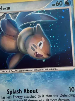 MP- Buizel DP13 Holo Diamond and Pearl Promos AUTHENTIC Pokemon Card - Image 3