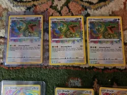 Pokemon Vivid Voltage Holo Lot 13 Cards. 3 Rayquaza 4 Raikou 3 Jirachi 3 Celebi - Image 3