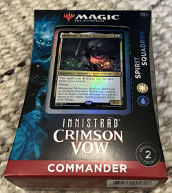 Magic the Gathering - Innistrad: Crimson Vow Commander Deck - Spirit Squadron 630509995318 - Image 1