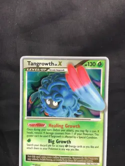 Pokemon Cards: Arceus Rare Holo: Tangrowth Lv. X 99/99 - Image 2